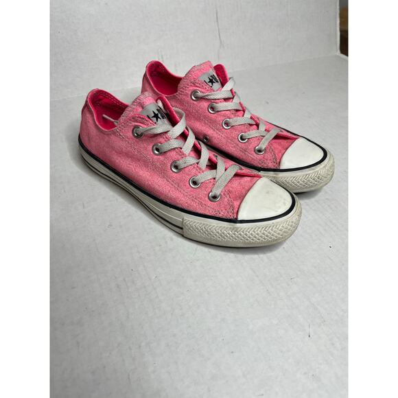 Converse All Star Chuck Taylor Canvas Pink Barbiecore Womens Shoes Size 6 - Picture 3 of 6